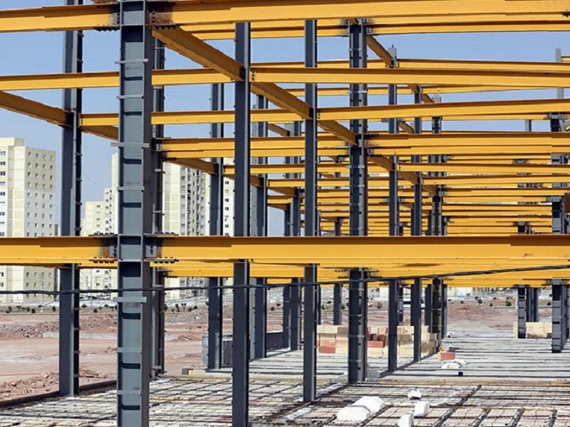 پروژه اسکلت فلزی